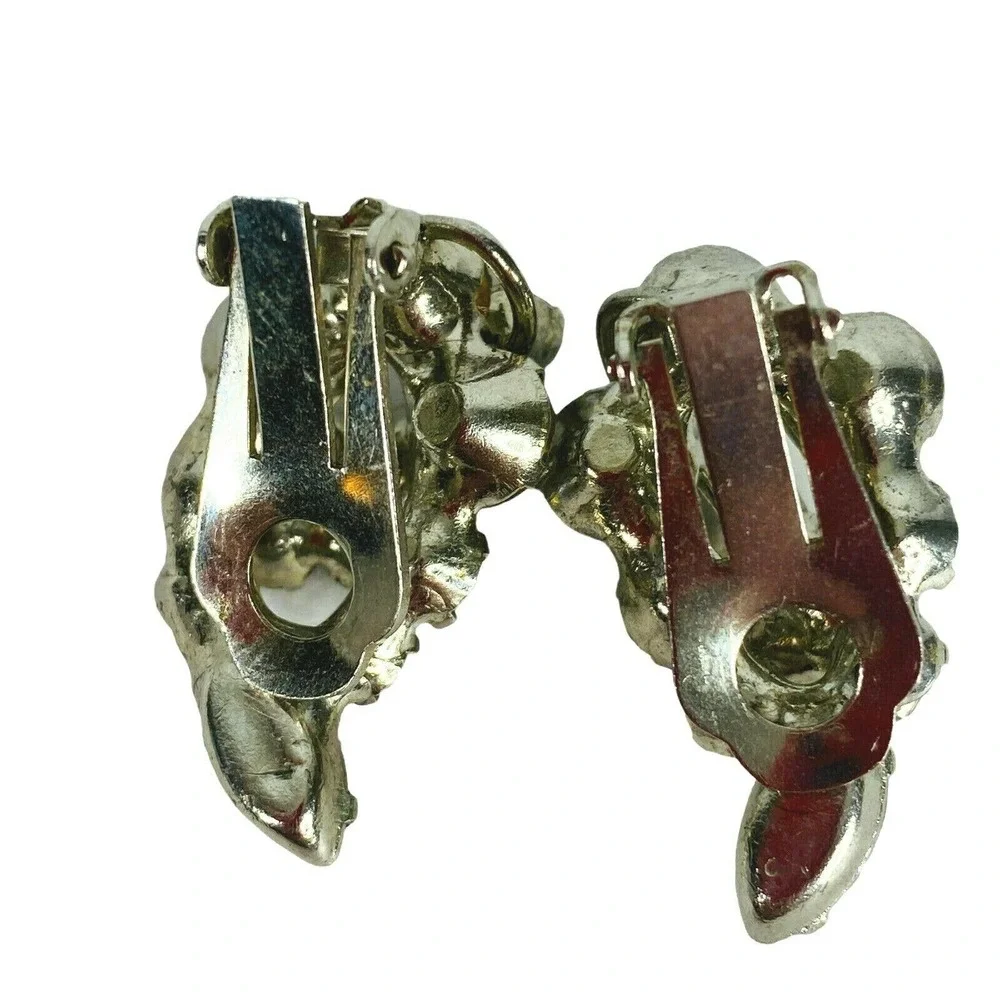 Vintage Bling‎ Earrings Clip on Costume Jewelry